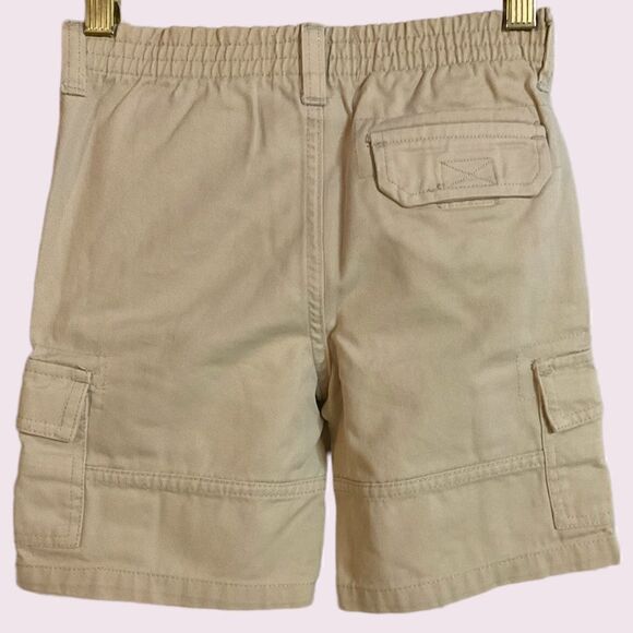 Paper Denim & Cloth Boys Khaki Cargo Shorts - Picture 2 of 3